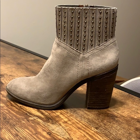 Lucky Brand stud suede boots - Picture 3 of 3